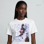 Surreal Rose Portrait Graphic T-Shirt | Wearable Art - PRINT EXPLORE