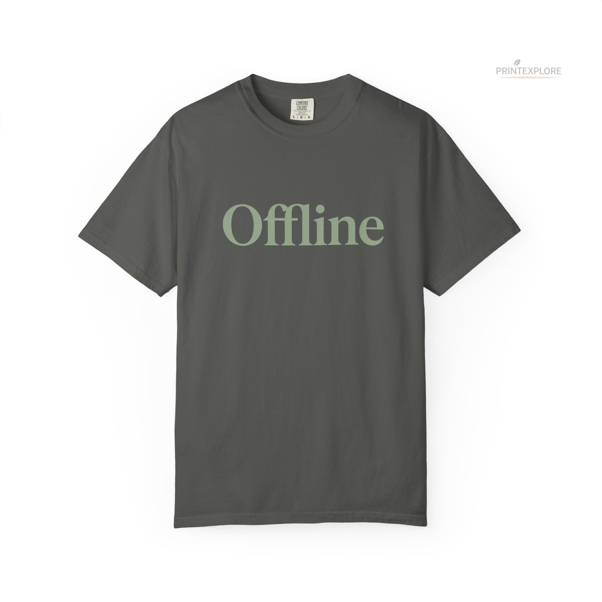 OFFLINE Wearable Art | Digital Detox Tee for Men - PRINT EXPLORE