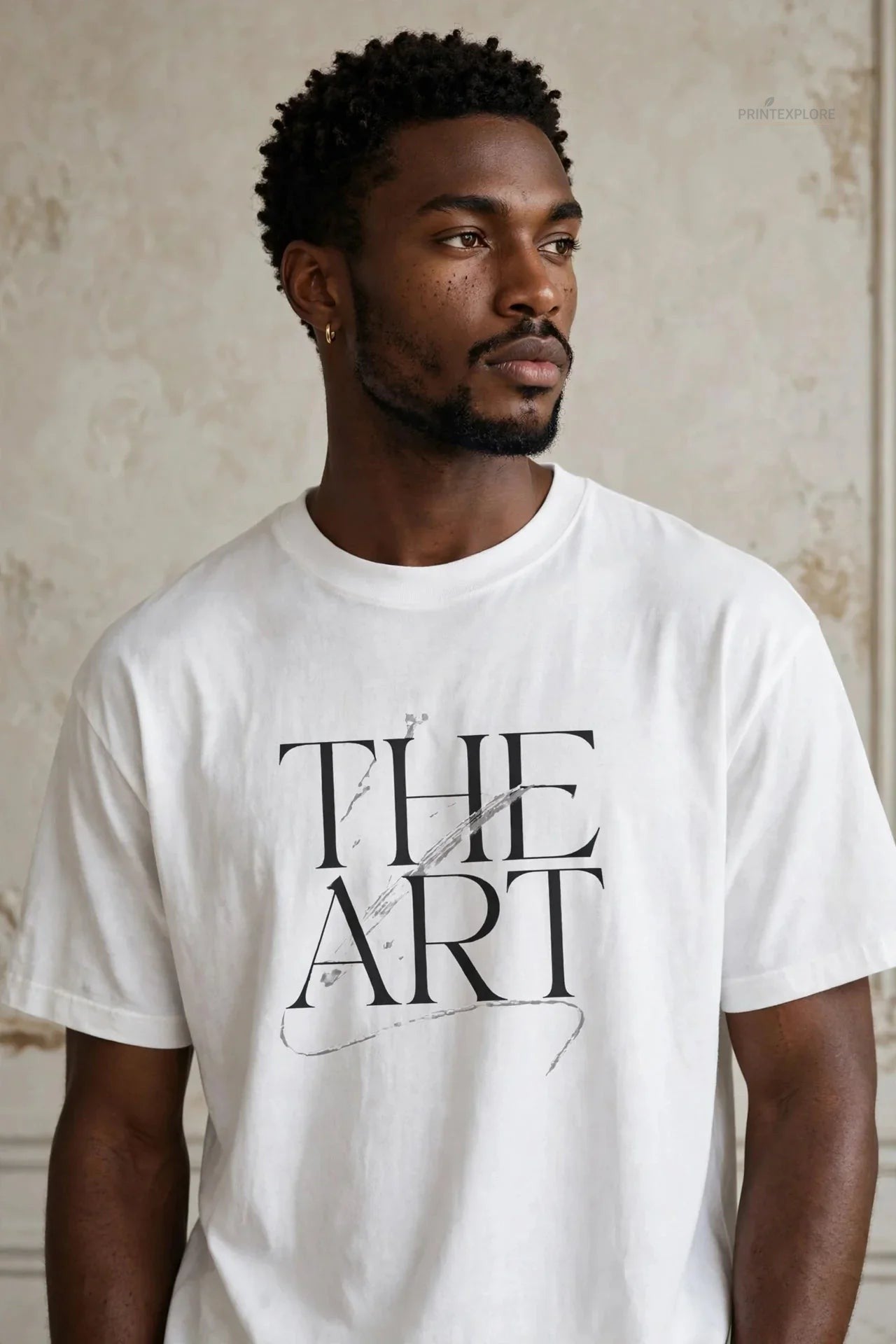The Art Comfort Colors® Minimalist Typography T-Shirt - PRINT EXPLORE