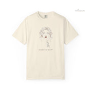 Minimalist Line Art Graphic Tee for Women | French-Inspired Design - PRINT EXPLORE