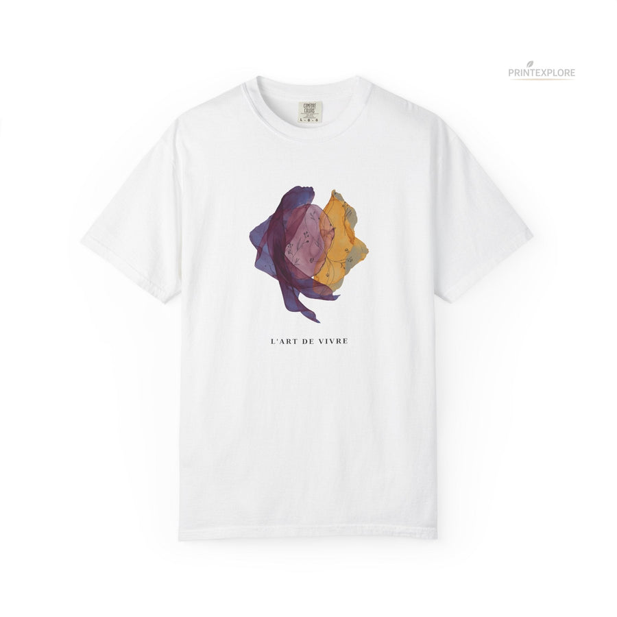 Abstract Floral T-Shirt L'Art de Vivre |PrintExplore - PRINT EXPLORE