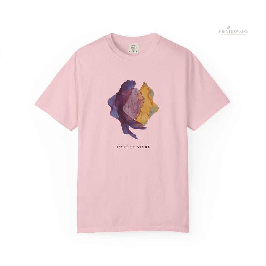 Abstract Floral T-Shirt L'Art de Vivre |PrintExplore - PRINT EXPLORE