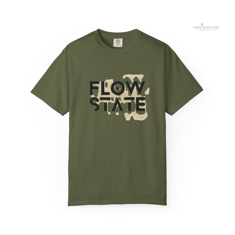 Men's Motivational Comfort Colors® Shirt — Deep Focus - PRINT EXPLORE