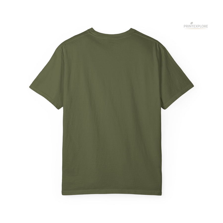 Men's Motivational Comfort Colors® Shirt — Deep Focus - PRINT EXPLORE