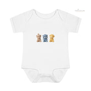 Lovely Bears Infant Bodysuit - PRINT EXPLORE