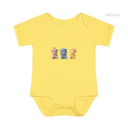 Lovely Bears Infant Bodysuit - PRINT EXPLORE