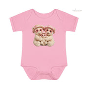 Soft & Comfy Infant Baby Rib Bodysuit - PRINT EXPLORE