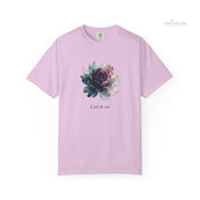 Floral Watercolor Art Tee – Comfort Colors 1717 - PRINT EXPLORE