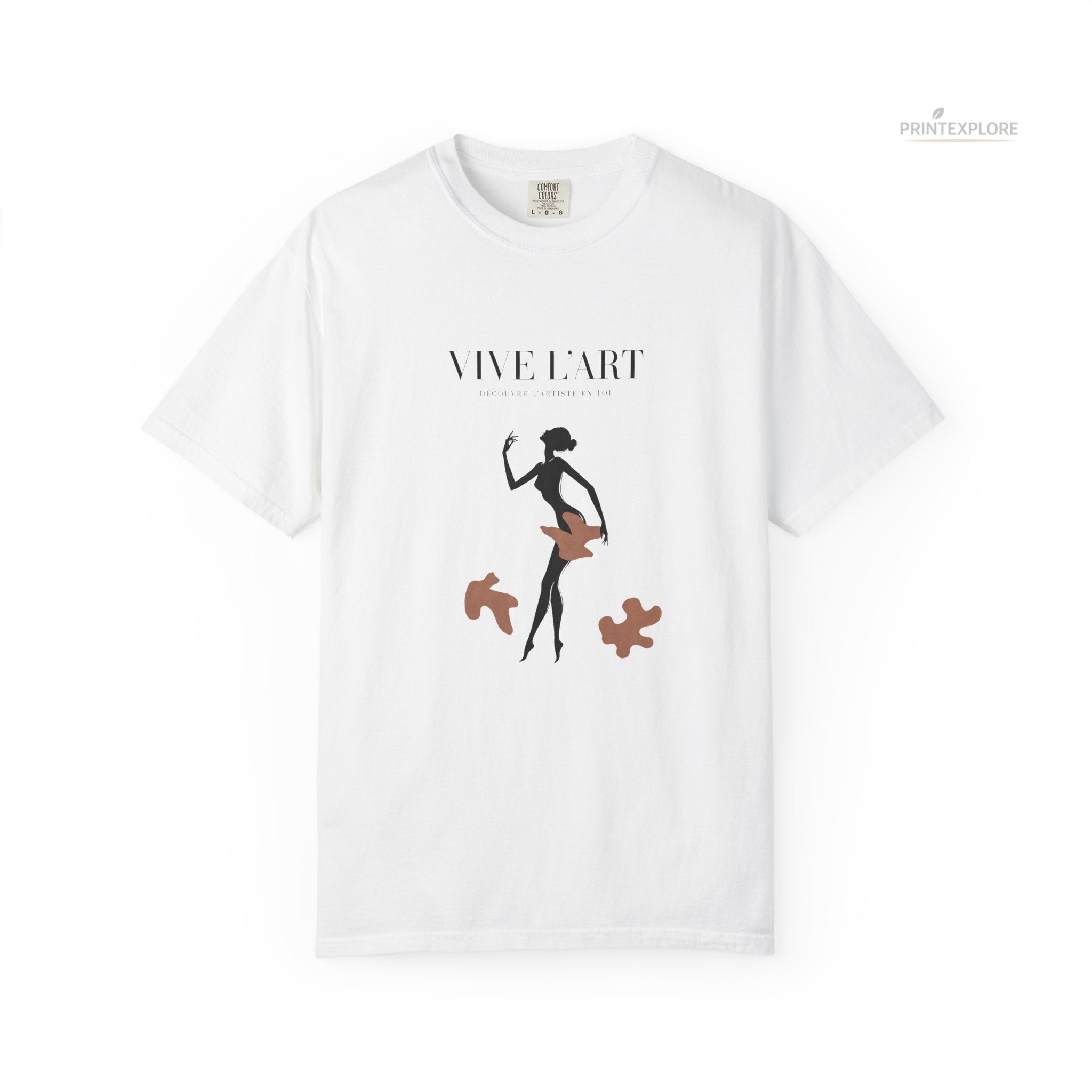 Vive L’Art Botanical Silhouette T-Shirt - PRINT EXPLORE