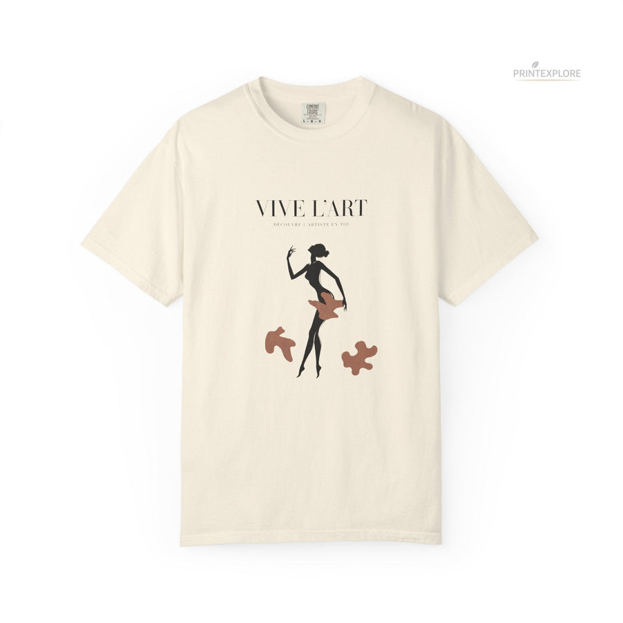 Vive L’Art Botanical Silhouette T-Shirt - PRINT EXPLORE