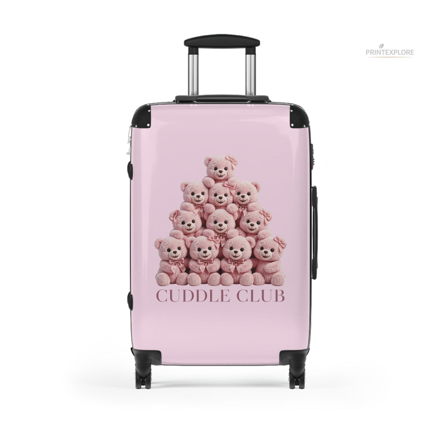 Cuddle Club Bear Family Custom Suitcase - PRINT EXPLORE
