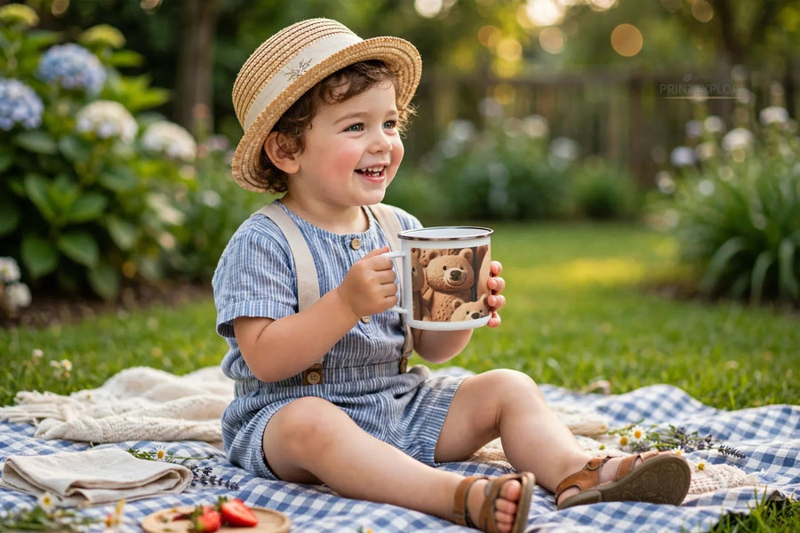 Cute Bear Mug – 12oz - PRINT EXPLORE