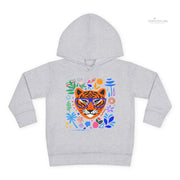 Tiger Toddler Pullover Fleece Hoodie - PRINT EXPLORE